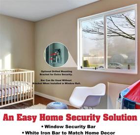 img 3 attached to 🔒 Enhancing Home Safety with SecurityMan Horizontal Window Security Bar