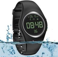 🏋️ waterproof fitness tracker: 3d pedometer watch for walkers with vibration alarm clock, step counter, calorie burn, distance, alarm, stopwatch - no app required! ideal for men, women, and kids logo