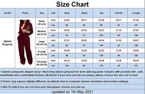 img 2 attached to 👗 SeNight Sparkly Pockets Jumpsuits for Women - 1ABlack (Size 5) - Clothing