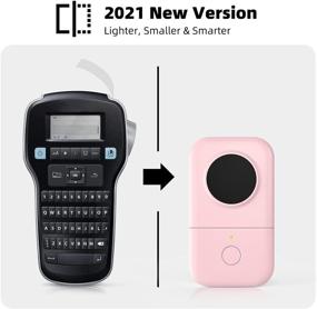 img 3 attached to 🏷️ Phomemo D30 Bluetooth Label Maker Machine - Handheld Wireless Printer for Stickers and Tags, Portable & Compatible with Smartphone Tablet, Ideal for Home Office, Retail Organization, and More