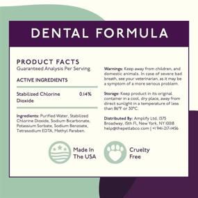 img 3 attached to Optimized Petlab Co. Cat Dental Formula: Targeting Plaque &amp; Tartar, 🐱 Promoting Teeth Cleanliness, Gum Health &amp; Fresh Breath with Cat Water Solution