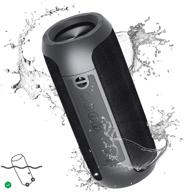 🔊 leshp bluetooth speakers: powerful portable wireless bluetooth speaker with dual horns logo