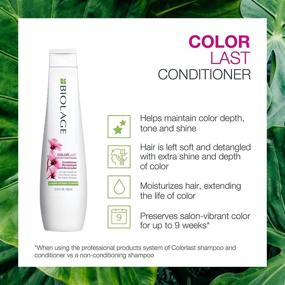 img 2 attached to 🌈 BIOLAGE Colorlast Conditioner: Maintain Color Depth, Tone & Shine for Color-Treated Hair