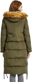 img 3 attached to 🧥 Orolay Women's Winter Drawstring Jacket with Removable Hood - Versatile Outerwear for Women