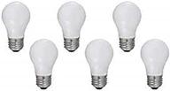 ge appliance light bulb 40w a15 frosted - (pack of 6): enhance your home lighting experience logo