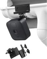 📷 wasserstein weatherproof gutter mount: enhance blink camera security & durability (1 pack, black) logo