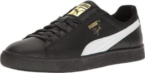 img 4 attached to PUMA Мужские кроссовки Клайд, белые, мужская обувь и модные кроссовки