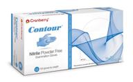 🧤 large blue cranberry usa cr3118 contour nitrile powder free exam gloves - pack of 100 logo