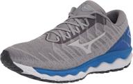 mizuno mens waveknit running frost sports & fitness logo