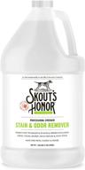 🐾 skout’s honor: professional stain and odor remover - one gallon (128 oz) - deodorize and clean pet stains, dog crates, carpets, furniture and water-safe surfaces - laundry safe logo
