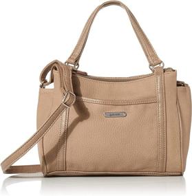 img 4 attached to Koltov Sarah Satchel Taupe