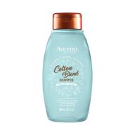 шампунь aveeno blend без сульфатов: легкое увлажнение и успокаивающая формула для кожи головы - мягкое очищение с питательной овсянкой - без парабенов и красителей - 12 жидких унций логотип