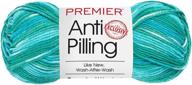 🧶 premier yarns anti-pilling everyday worsted mutli yarn-lagoon - 3 pack: luxurious quality and durability! logo