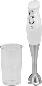 img 1 attached to 🔪 Kalorik Dual Speed Stick Mixer with Stainless Steel Shaft and Blade, 200 Watt Motor for Effortless Mixing, 30 Fluid Ounce Mixing Cup