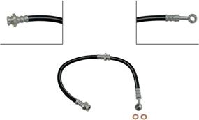 img 3 attached to Dorman H380489 Hydraulic Brake Hose