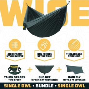 img 3 attached to Wise Owl Outfitters Hammock Camping