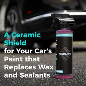 img 1 attached to 🚗 HydroSilex Recharge Car Ceramic Coating - Advanced Hydrophobic Ceramic Detail Spray for Long-lasting Protection - DIY Friendly Car Care Products for 6 Months of Shine - 8 Ounces