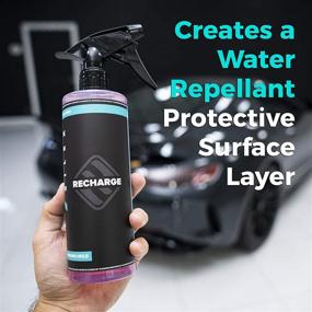 img 3 attached to 🚗 HydroSilex Recharge Car Ceramic Coating - Advanced Hydrophobic Ceramic Detail Spray for Long-lasting Protection - DIY Friendly Car Care Products for 6 Months of Shine - 8 Ounces