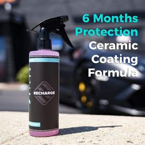 img 2 attached to 🚗 HydroSilex Recharge Car Ceramic Coating - Advanced Hydrophobic Ceramic Detail Spray for Long-lasting Protection - DIY Friendly Car Care Products for 6 Months of Shine - 8 Ounces