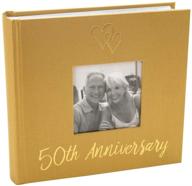 💕 double heart 50th wedding anniversary photo album by haysom interiors logo