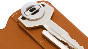 img 1 attached to Bellroy Key Cover Plus 2Nd Edition (Leather Bifold Key Organizer) - Caramel