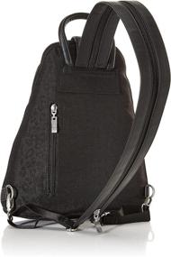 img 3 attached to 🐆 Стильный рюкзак Baggallini с орхидеевым ремешком для женщин - модные женские сумки и кошельки