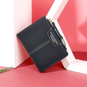 img 3 attached to 👛 Stylish Bifold Leather Wallet Pocket Women's Handbags & Wallets: A Perfect Blend of Functionality and Fashion