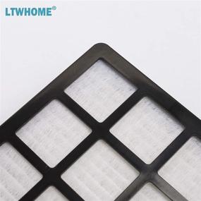 img 2 attached to Pack of 2 LTWHOME Replacement Exhaust HEPA Filters, Compatible with 🔍 Hoover Wind Tunnel 2/3 Pet Vacuum Cleaners, Replaces Hoover Part Numbers 305687002, 305687001