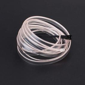 img 2 attached to ATMOSPHERE Cold Light EL Wire - 5M/16FT Neon Electroluminescence Wire Strip, USB Powered - Ideal for Xmas Party Decoration, Indoor/Outdoor, Pub Lighting (White)