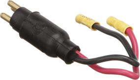 img 3 attached to 🔌 Attwood 14352-3 Trolling Motor Connector, Male Plug, Motor Side, 5-Inch Harness with Butt Connectors, 10-Gauge Wire - Medium-Duty