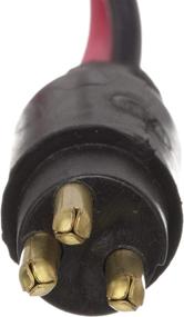 img 1 attached to 🔌 Attwood 14352-3 Trolling Motor Connector, Male Plug, Motor Side, 5-Inch Harness with Butt Connectors, 10-Gauge Wire - Medium-Duty