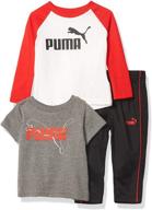 puma piece graphic t shirt longsleeve logo