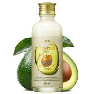 🥑 skinfood avocado rich toner 180ml - nourishing facial toner with avocado extract and oil, moisturizing and minimizing dark spots - korean skincare toner for hydrated, healthy skin logo