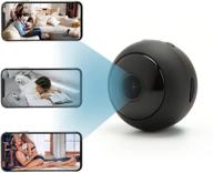 📹 wifi mini spy camera with audio and video: wireless hidden nanny cam with night vision, motion detection, and portable design logo