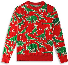 img 4 attached to 🎅 Funnycokid Ugly Christmas Sweater: Perfect Xmas Party Pullover Sweatshirt for Boys and Girls, Ages 3-10 Years