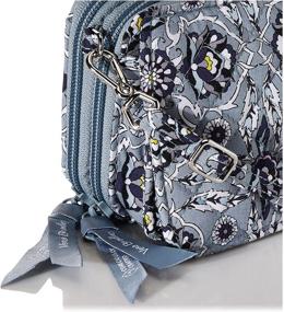 img 2 attached to Vera Bradley Cotton All-in-One Crossbody Purse with Built-in RFID Protection