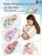 👶 qteclor newborn receiving blanket headband: convenient home store and nursery bedding set logo