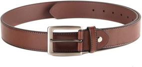 img 2 attached to Genuine Leather Classic Fashion Design Men's Accessories for Belts