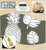 decoart decads k 207 stencil tropical americana logo