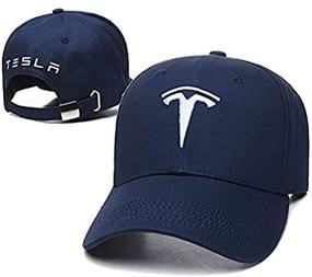 img 1 attached to Racing Apparel Sale: Tesla Logo Baseball Cap, Travel Cap Racing Motor Cap – Perfect for Tesla Car Accessories