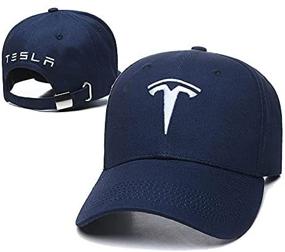 img 3 attached to Racing Apparel Sale: Tesla Logo Baseball Cap, Travel Cap Racing Motor Cap – Perfect for Tesla Car Accessories