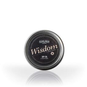 img 3 attached to Woodsy & Citrus Aroma - Premium Beard Balm For Men - Dry Oil Beard Conditioner - 2 Oz Stainless Steel Tin - Wisdom