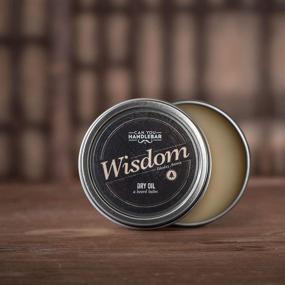 img 2 attached to Woodsy & Citrus Aroma - Premium Beard Balm For Men - Dry Oil Beard Conditioner - 2 Oz Stainless Steel Tin - Wisdom