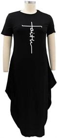 img 1 attached to XINXIANGLIAN Womens Dresses Oversize Causal Women's Clothing and Dresses