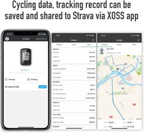 img 2 attached to 🚲 XOSS G+ GPS Cycling Computer: Wireless Bike Speedometer Odometer with Speed Cadence Sensor, Heart Rate Monitor & Bluetooth ANT+ Connectivity - IPX7 Waterproof Road Bike MTB Bicycle Tracker