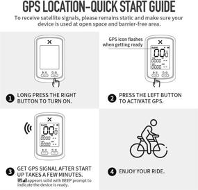 img 3 attached to 🚲 XOSS G+ GPS Cycling Computer: Wireless Bike Speedometer Odometer with Speed Cadence Sensor, Heart Rate Monitor & Bluetooth ANT+ Connectivity - IPX7 Waterproof Road Bike MTB Bicycle Tracker