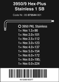 img 3 attached to Wera 05073544001 Hex Keys