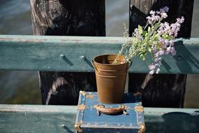 img 1 attached to 🪣 7-Inch Rustic Oval Bucket Container by Craft Outlet