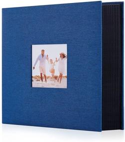 img 4 attached to Artmag Fabric Photo Album 4X6 600 Large Capacity For Family Wedding Anniversary Linen Album Holds 600 Horizontal And Vertical Photos (600 Pockets