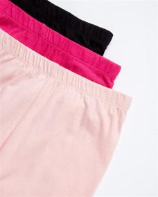 img 3 attached to 👖 Fuchsia Stretch Leggings for Girls - Freestyle Revolution Leggings Collection